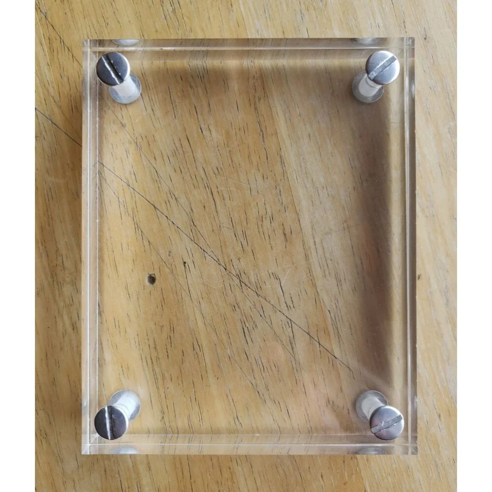 Ultra Pro Sports CARD HOLDER DISPLAY CASE 4-SCREWDOWN BRIK UV SAFE 5